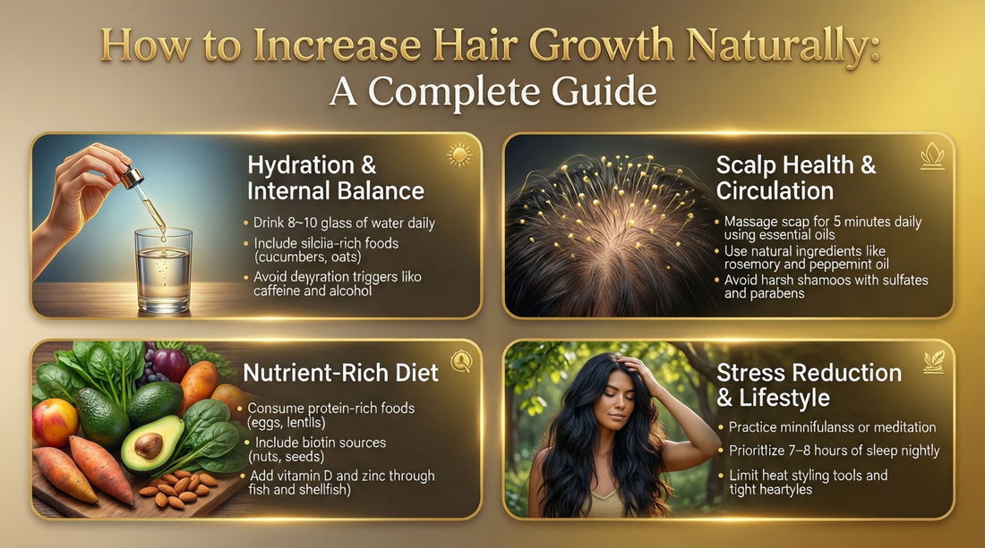 How to Increase Hair Growth Naturally: A Complete Guide