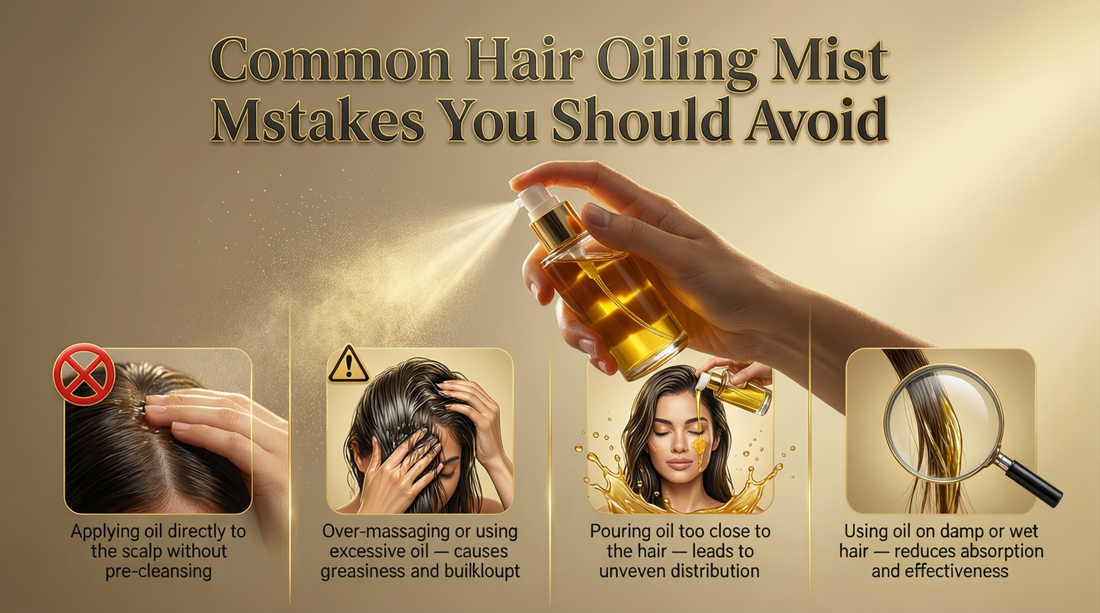 Common Hair Oiling Mistakes You Should Avoid