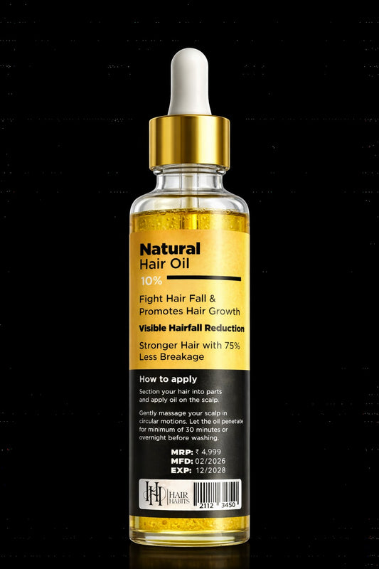 Natural Hair Oil – Hair Fall Control & Growth Boosting Formula