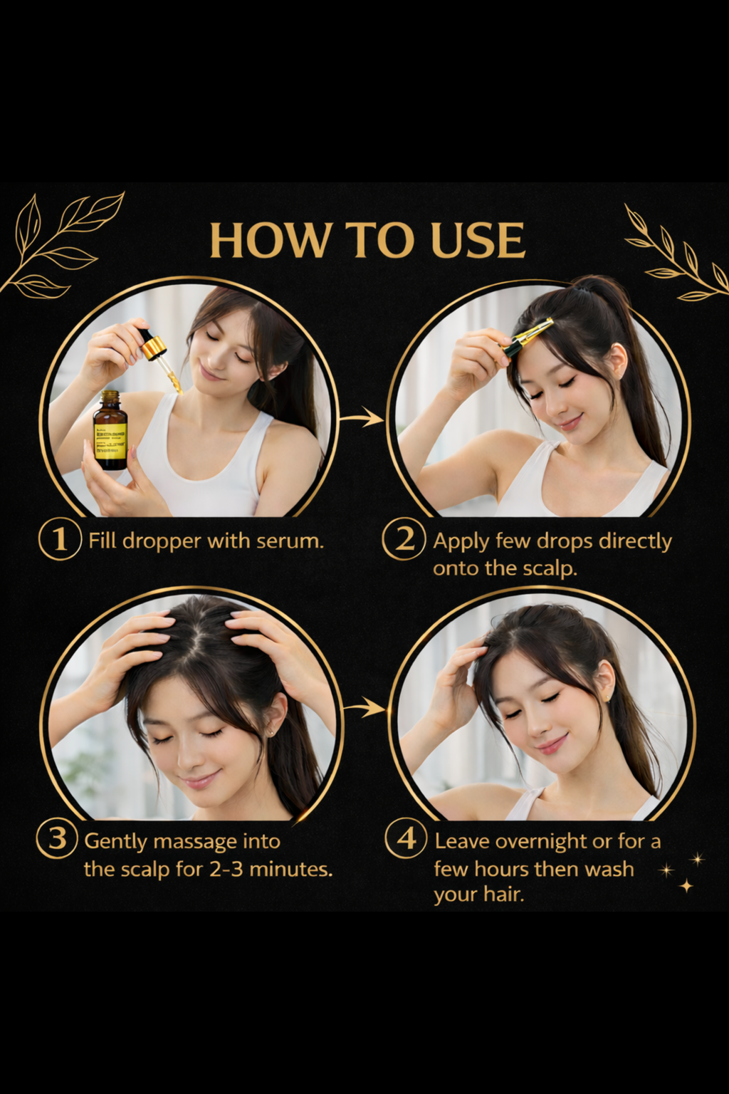 Hair Growth Actives Serum – Advanced Hair Fall Control & Growth Boosting Formula