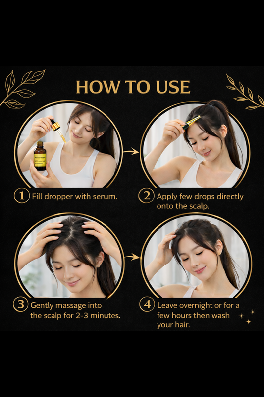 Hair Growth Actives Serum – Advanced Hair Fall Control & Growth Boosting Formula